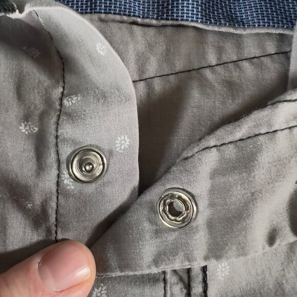 Sovereign Code Pearl Snap Button Shirt Men XL Bennett SCLS101 Western S Code - Picture 7 of 14